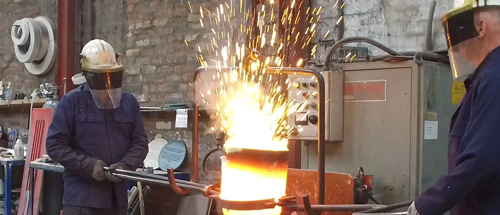 TOFY Club Members on Lanes Foundry Visit